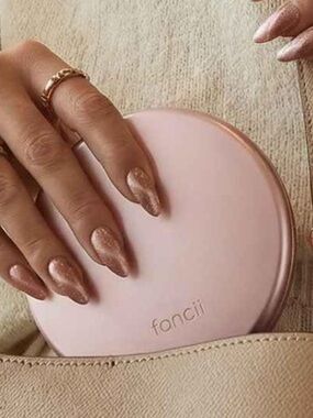 Fancii Pink Compact Mirror – Portable Handheld Mirror